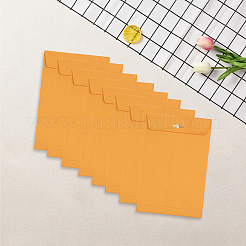 50 шт. конверты из крафт-бумаги с застежкой для хранения&nbsp;AJEW-CP0009-98B