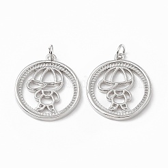 Латунные подвески&nbsp;KK-E068-VB195