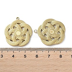 Ionenplattierung (IP) 304 Edelstahl Anhänger Canbochon Srttings&nbsp;STAS-C090-11B-G