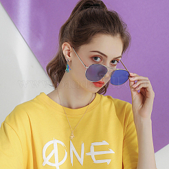 24 шт. подвески из нержавеющей стали 304 двух цветов&nbsp;STAS-DC0013-12