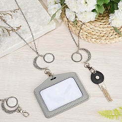 Латунная выдвижная катушка для значков с цепями&nbsp;NJEW-SC00001