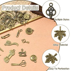 30 шт. Подвески из сплава в тибетском стиле&nbsp;FIND-YW0008-70