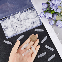 120 Stück Badge-Band-Clip Schlüsselanhänger-Anschluss Kunststoff-Schlüsselanhänger-Clip für Kartenhalter&nbsp;FIND-SC0007-07