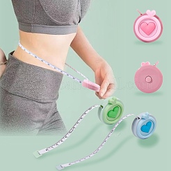 3 шт. 3-х цветная рулетка из ПВХ и полиэтилена&nbsp;AJEW-DJ0003-05