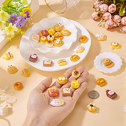 3 комплект из 48 подвесок из непрозрачной смолы&nbsp;RESI-TA0004-75