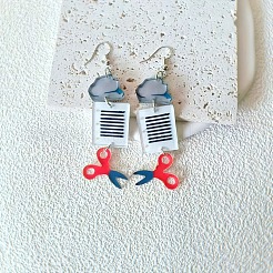 Акриловые серьги болтающийся&nbsp;FS-WG73DC4-01