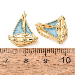 Pendentifs en laiton zircon cubique transparent&nbsp;CU-CBA5C9D-01G-B
