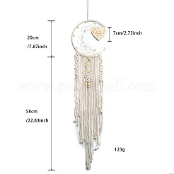 Décorations pendentifs en coton de style bohème&nbsp;PW-WG91961-01