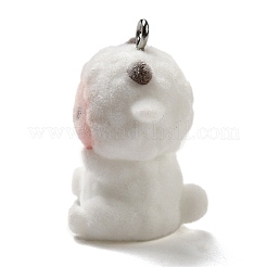 Кулоны из флокированной смолы&nbsp;RESI-E059-04F