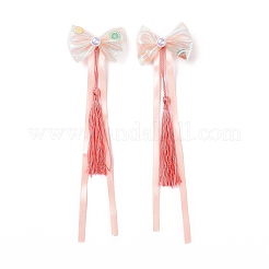 Заколка для волос из кожи аллигатора с бантом&nbsp;LS-PHAR-D013-03C