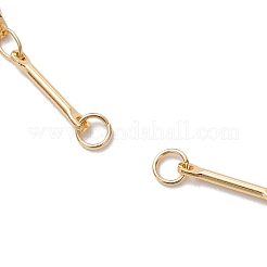 2 pz 2 colori braccialetto scorrevole in ottone&nbsp;AJEW-JB01255