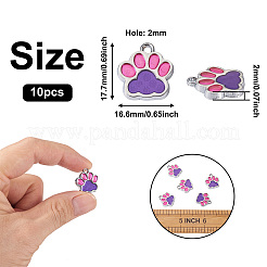 Подвески из эмали и сплава&nbsp;ENAM-TAC0001-06A