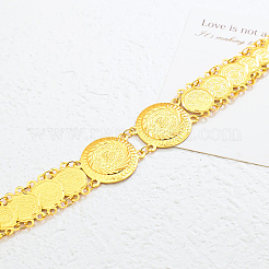 Элегантные латунные браслеты-монетки для женщин&nbsp;UY6999