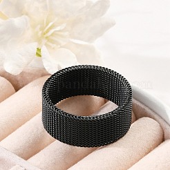 201 перстень из нержавеющей стали&nbsp;RJEW-H242-01D