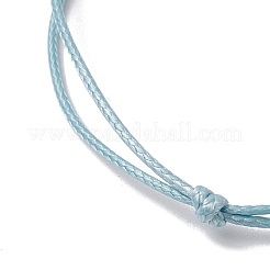 Bracelets de perles tressées en polyester ciré&nbsp;BJEW-JB11104