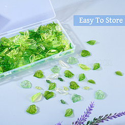 320шт 8 стиля прозрачные акриловые подвески&nbsp;TACR-TA0001-18