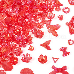 182шт 100г прозрачные акриловые бусины&nbsp;OACR-TA0003-66D