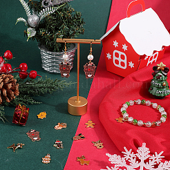 40шт 10 стиля подвески из сплава с эмалью&nbsp;ENAM-SC0005-74