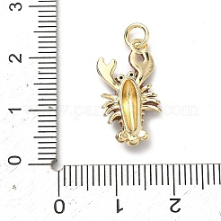 Латунные микро проложить кубического циркония подвески&nbsp;KK-H255-01B-G04