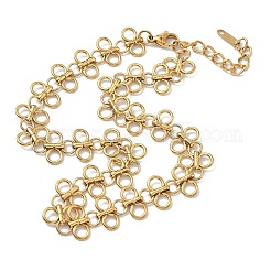 Женские ожерелья-цепочки в форме бабочек из нержавеющей стали 304&nbsp;NJEW-B152-02