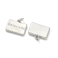 Pendentifs en laiton&nbsp;KK-D229-22E-P