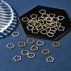 50 шт. рамка из сплава в тибетском стиле&nbsp;TIBEB-FS0001-10AS