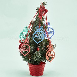 Деревянные подвесные украшения&nbsp;AJEW-NB0001-96