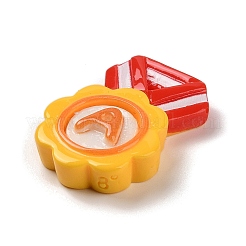 Cabochon decodensati in resina opaca per la festa degli insegnanti&nbsp;RESI-R447-04D