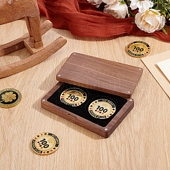 Münzverpackungsboxen aus Holz mit 2 Schlitz&nbsp;AJEW-WH0886-41