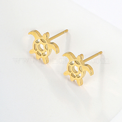 Серьги-гвоздики из нержавеющей стали 201&nbsp;LM7211-1