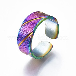 Кольцо-манжета из нержавеющей стали 304 в форме ромба&nbsp;RJEW-N038-076