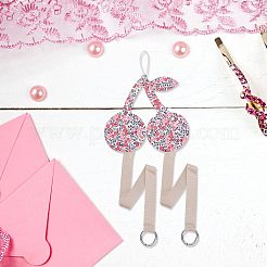 Organizzatore di immagazzinaggio del supporto d'attaccatura della clip di capelli della forcina dei tessuti non tessuti della ciliegia&nbsp;ODIS-WH0025-129B