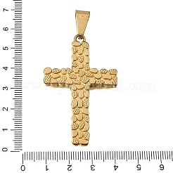 Grands pendentifs de Pâques en acier inoxydable 304&nbsp;STAS-G400-06G