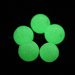 Perles rondes en pierre lumineuse synthétique&nbsp;G-WH0026-08A-03C