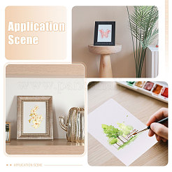 50 Stück rechteckige leere Papierkarte&nbsp;DIY-WH0591-322B