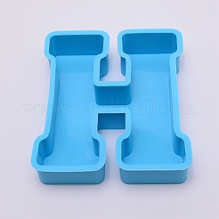 Силиконовые Молды алфавит DIY-SZC0006-01A-H