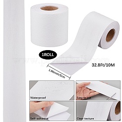 Ruban décoratif auto-adhésif imperméable en PVC à effet grain de bois&nbsp;DIY-WH20007-38B-02