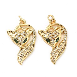 Латунные микро проложить кубического циркония подвески&nbsp;KK-H441-10G