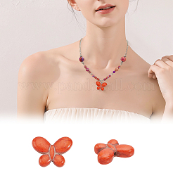 1 нить синтетических бирюзовых бусин&nbsp;TURQ-SC0001-34