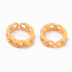 Anelli per polsini in lega verniciati a spruzzo&nbsp;X-RJEW-T011-29A-RS