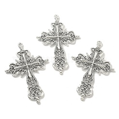 Тибетский Стиль цинковый сплав большие кулоны&nbsp;X-TIBEP-R334-117AS-RS