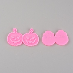 Stampo in silicone ciondolo a forma mista tema halloween&nbsp;DIY-SZC0003-15