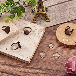 Наборы для изготовления колец&nbsp;DIY-FW0001-12