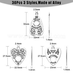 30шт 3 стиля подвески из сплава в тибетском стиле&nbsp;TIBEP-CJ0003-12