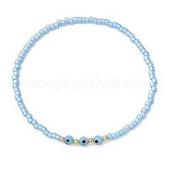 Perline di vetro si estendono bracciali&nbsp;BJEW-MZ00323-01