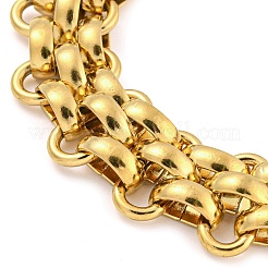 Браслеты из звеньевой цепи из нержавеющей стали 304&nbsp;BJEW-P315-01A-G