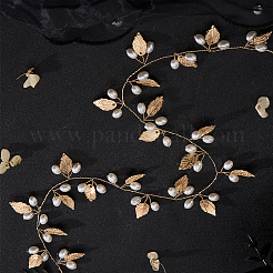 Сплава аксессуары для волос PALLOY-WH20816-001G