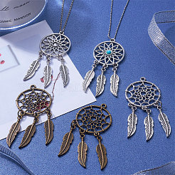 Тибетский сплав стиля большие кулоны&nbsp;PALLOY-NB0001-04