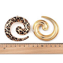 Серьги-гвоздики из спирального сплава&nbsp;LS-EJEW-R021-01KCG