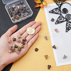 48шт 24 стиля бусины из сплава в тибетском стиле&nbsp;FIND-PH0002-37